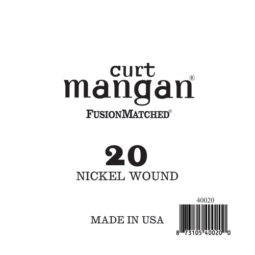 Nickel wound Bass Singles