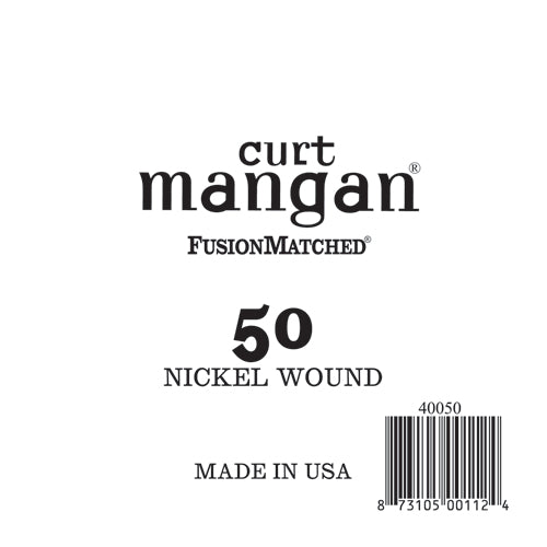 Nickel wound Bass Singles