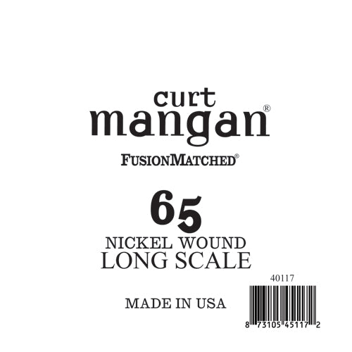 Nickel wound Bass Singles