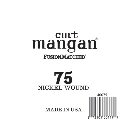 Nickel wound Bass Singles