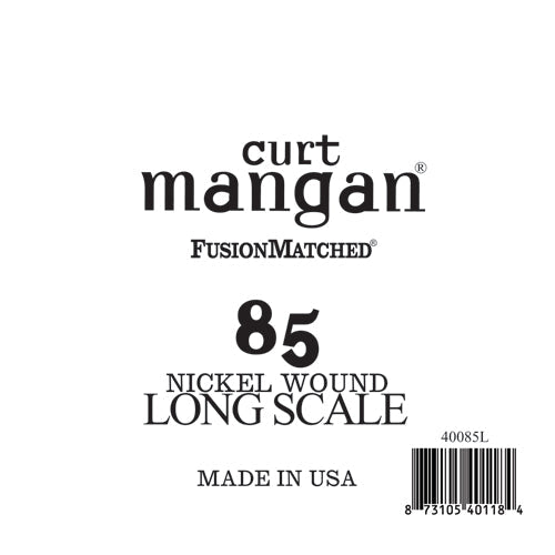 Nickel wound Bass Singles