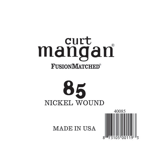 Nickel wound Bass Singles