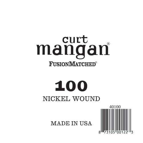 Nickel wound Bass Singles