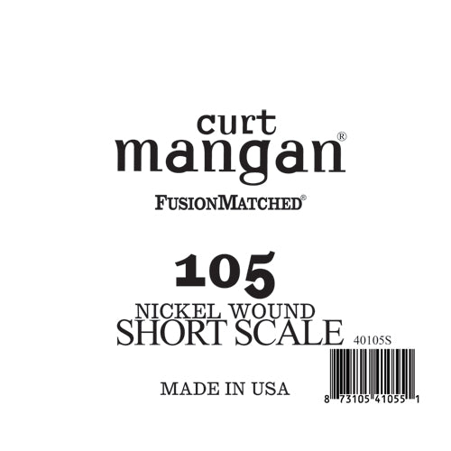 Nickel wound Bass Singles