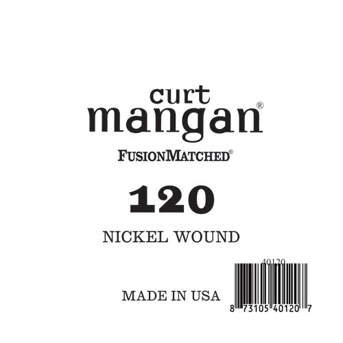 Nickel wound Bass Singles