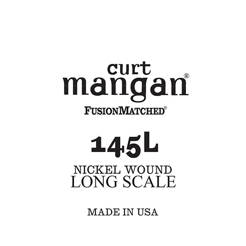 Nickel wound Bass Singles