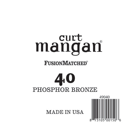 Phosphor Bronze Bass Singles