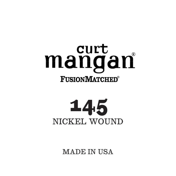 Nickel wound Bass Singles