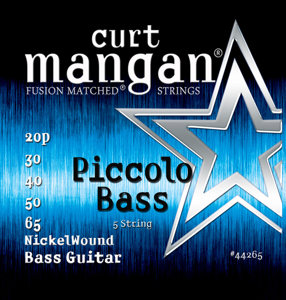 Nickel wound Bass Set