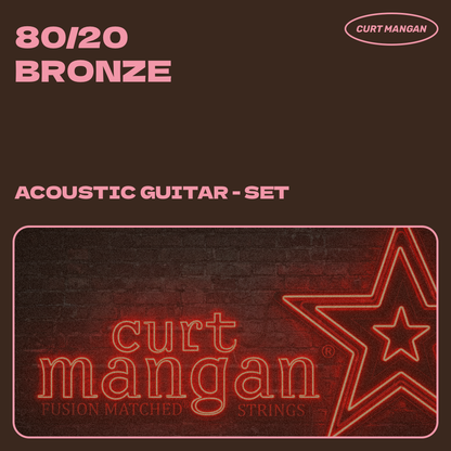 80/20 Bronze (acoustic) Set