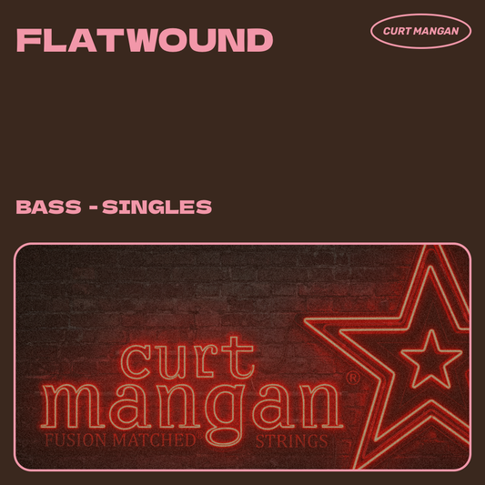 Flatwound Bass Singles