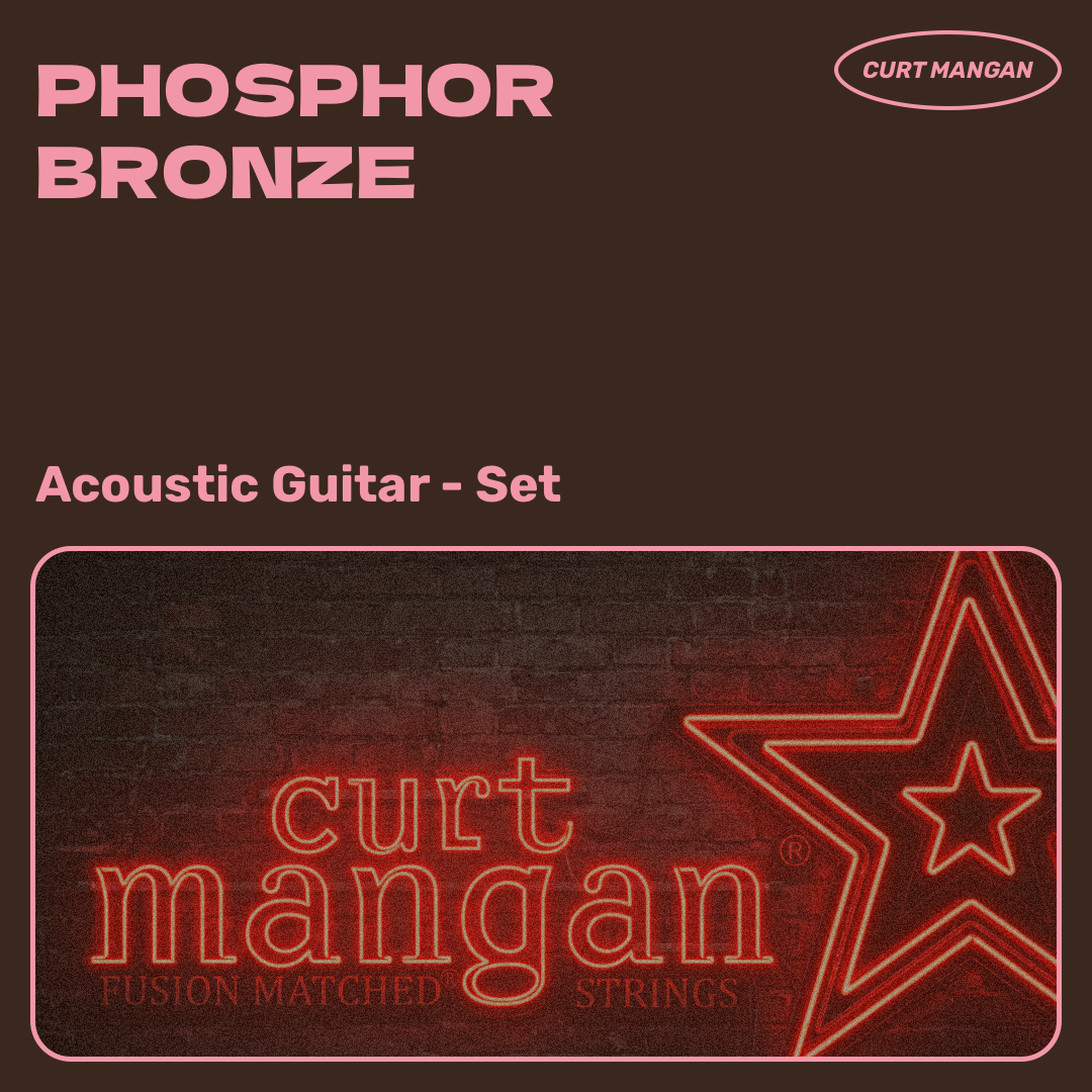 Guitar Phosphor Bronze set