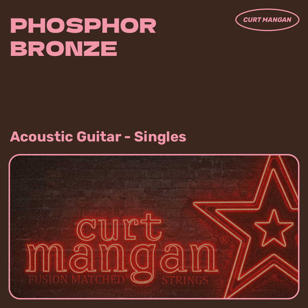 Phosphor Bronze Guitar Singles