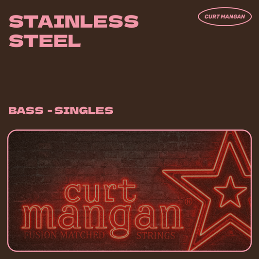Stainless Steel Bass Singles