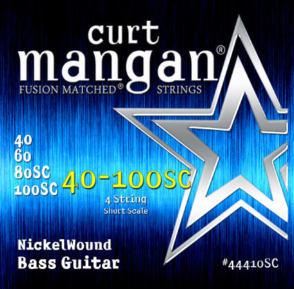 Nickel wound Bass Set