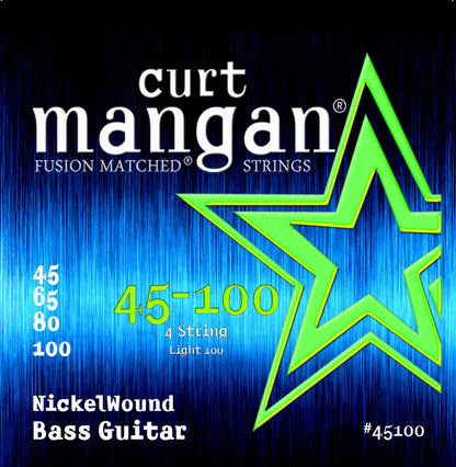 Nickel wound Bass Set