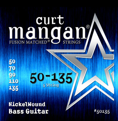 Nickel wound Bass Set
